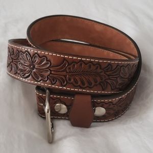 Brenneman's made in the USA leather belt